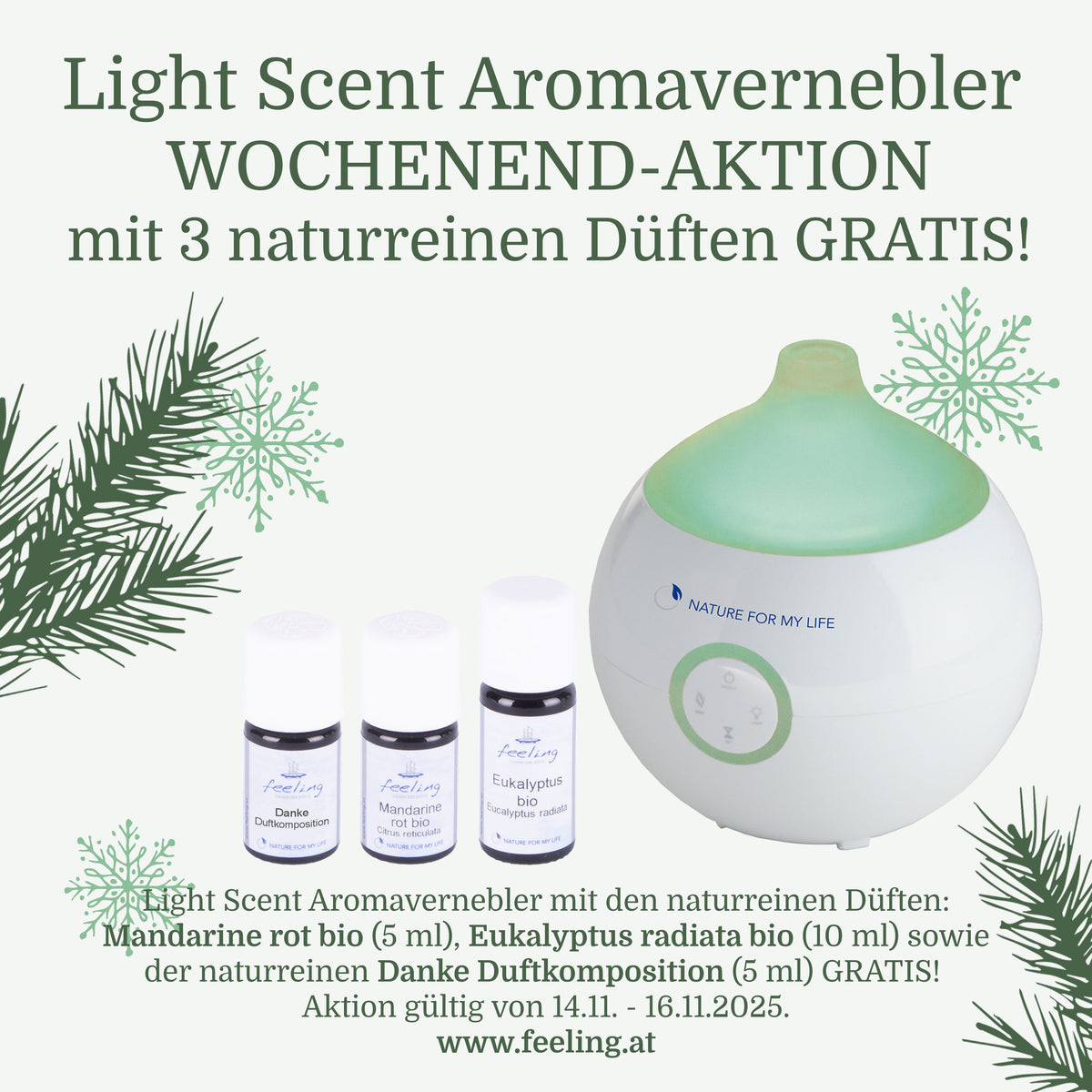 Light Scent Aromadiffuuseri TARJOUS