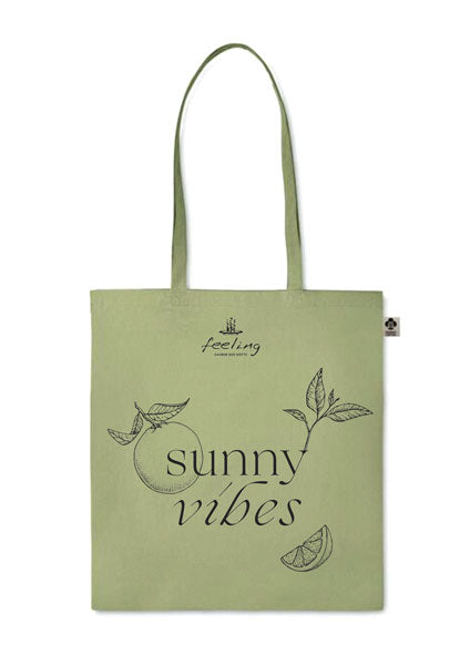 Puuvillakassa &quot;sunny vibes&quot;