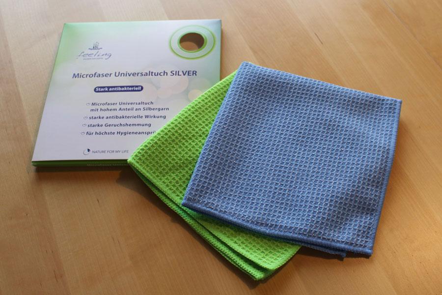 Mikrokuituliina Universal hopealangalla